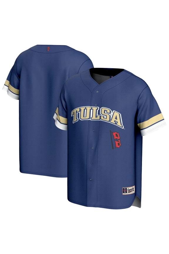 Youth GameDay Greats Royal Tulsa Golden Hurricane Baseball Jersey