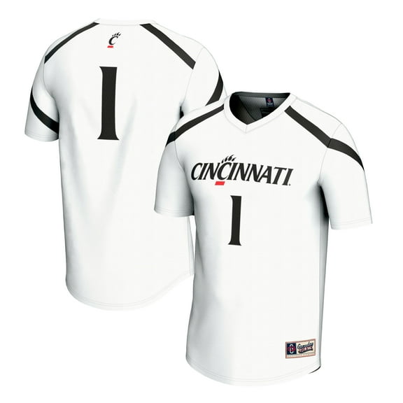 Youth GameDay Greats White #1 Cincinnati Bearcats Lacrosse Fashion Jersey