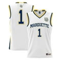 thumbnail image 1 of Youth GameDay Greats White #1 Marquette Golden Eagles Lightweight Basketball Jersey, 1 of 4