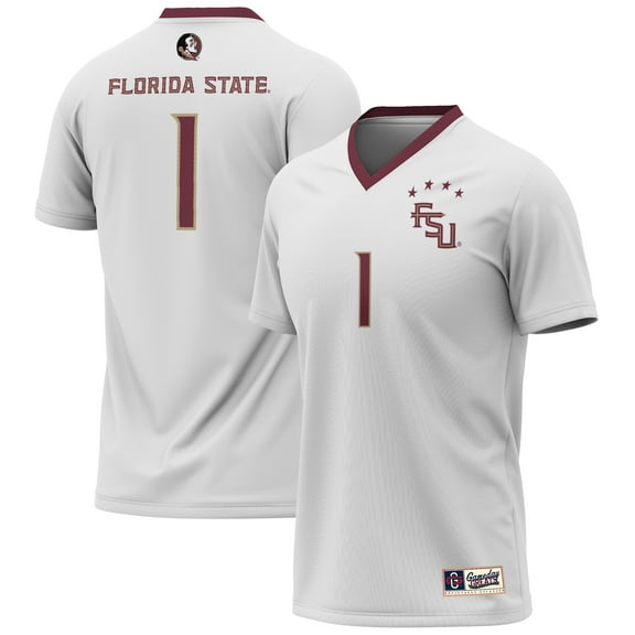 Youth GameDay Greats  White Florida State Seminoles 2023 NCAA Women's Soccer National Champions Four-Star Fashion Jersey