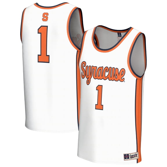 Youth GameDay Greats White Syracuse Orange Lightweight Collegiate Basketball Fashion Jersey