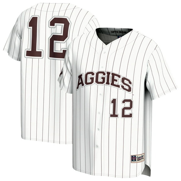 Youth GameDay Greats White Texas A&M Aggies Lightweight Baseball Jersey