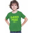 thumbnail image 1 of Youth Gamer Mode On Funny Gaming T-Shirt, 1 of 1