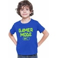thumbnail image 1 of Youth Gamer Mode On Funny Gaming T-Shirt, 1 of 1
