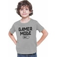 thumbnail image 1 of Youth Gamer Mode On Funny Gaming T-Shirt, 1 of 1