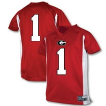 Youth Garb #1 Red Georgia Bulldogs Football Jersey