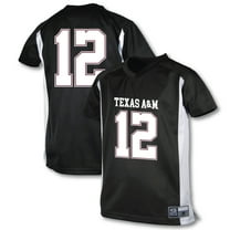 Youth Garb #12 Black Texas A&M Aggies Football Jersey