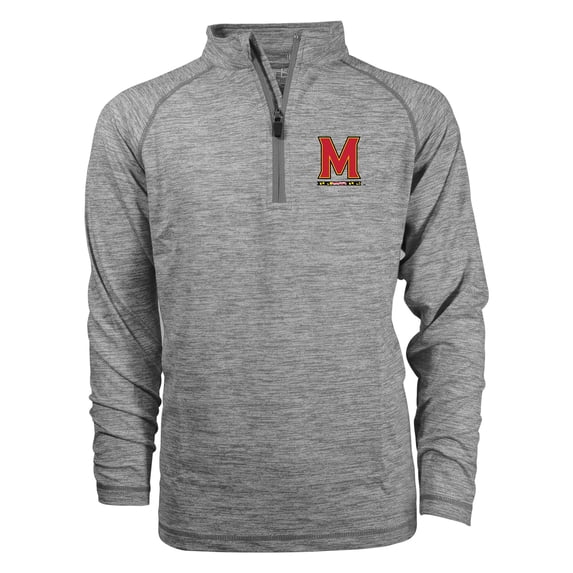 Youth Garb Gray Maryland Terrapins Matthew Quarter-Zip Top