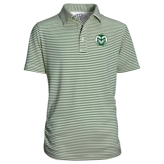 Youth Garb Green Colorado State Rams Carson Polo