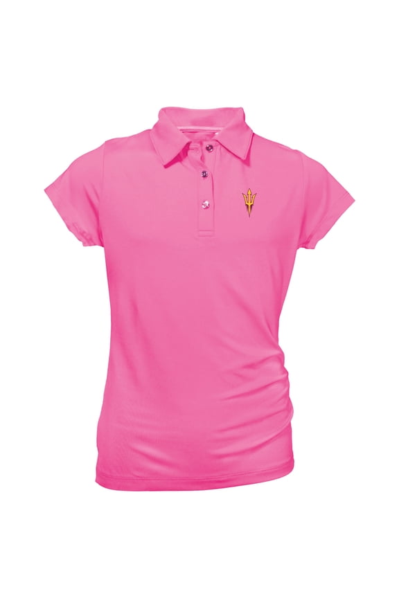 Youth Garb Light Pink Arizona State Sun Devils Brighton Polo