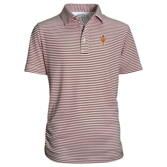 Youth Garb Maroon Arizona State Sun Devils Carson Polo