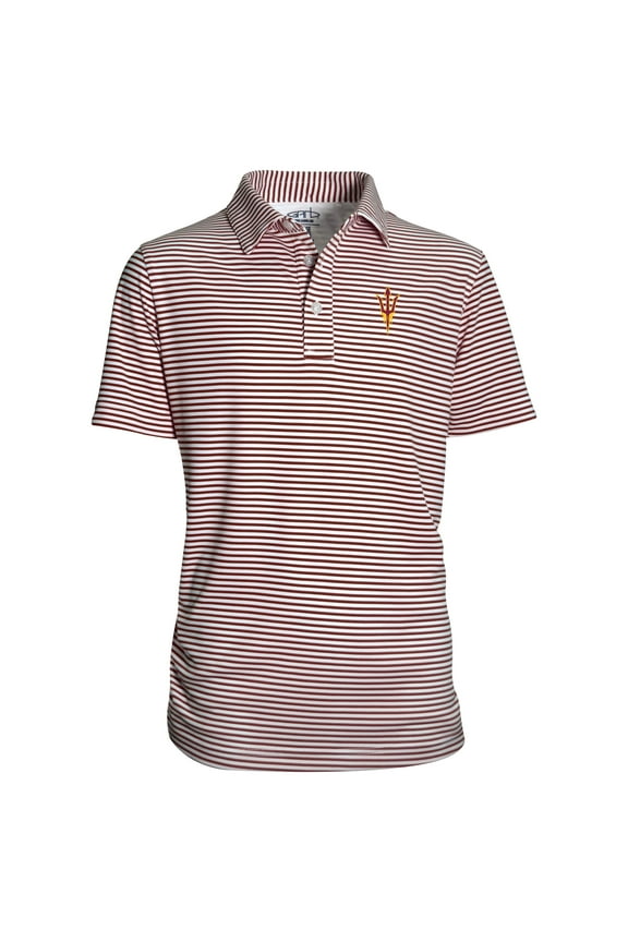 Youth Garb Maroon Arizona State Sun Devils Carson Polo