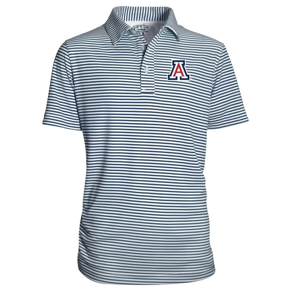 Youth Garb Navy Arizona Wildcats Carson Polo