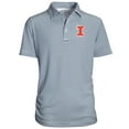 thumbnail image 1 of Youth Garb  Navy Illinois Fighting Illini Carson Polo, 1 of 1