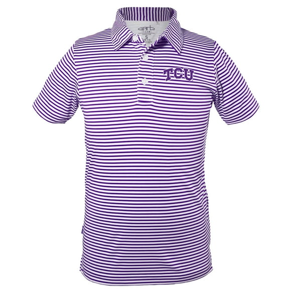 Youth Garb  Purple TCU Horned Frogs Carson Polo