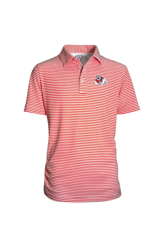 Youth Garb Red Fresno State Bulldogs Carson Polo