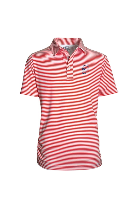 Youth Garb Red WM Phoenix Open Carson Polo