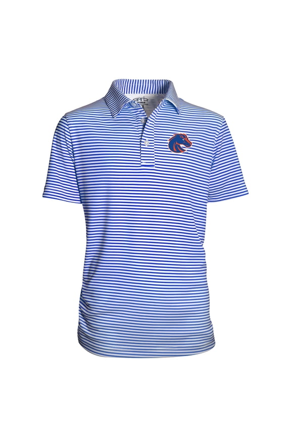 Youth Garb Royal Boise State Broncos Carson Polo