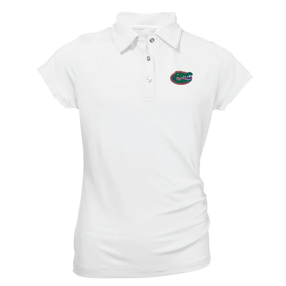 Youth Garb White Florida Gators Brighton Polo