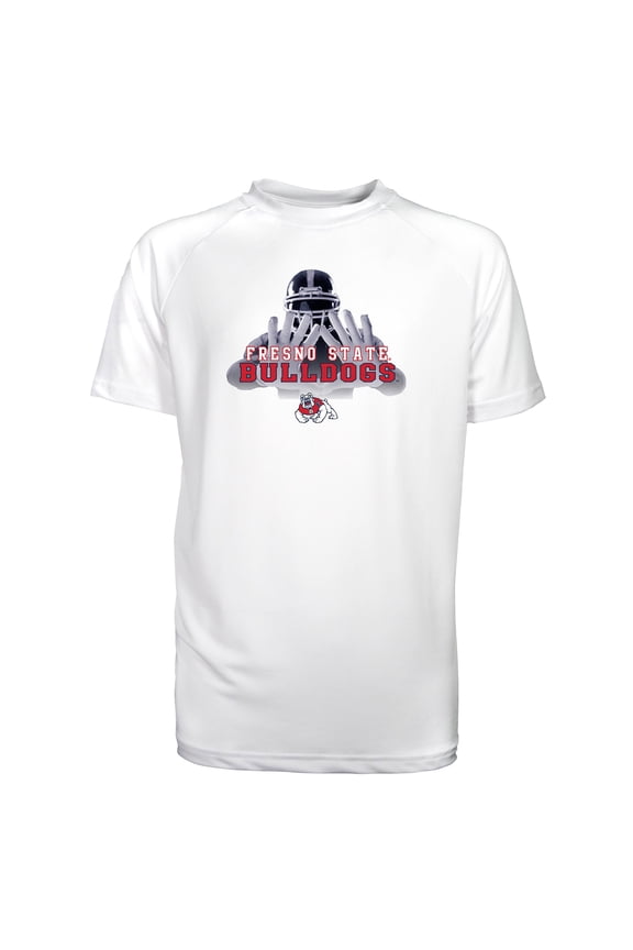 Youth Garb White Fresno State Bulldogs Kevin Sun Shirt