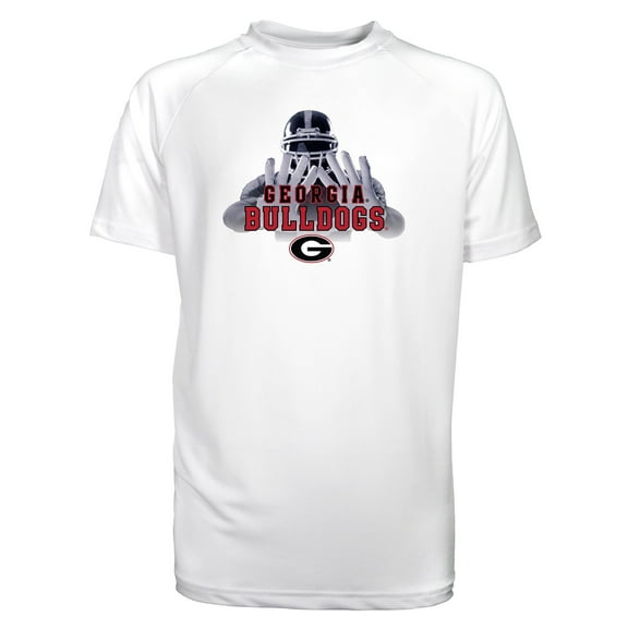 Youth Garb White Georgia Bulldogs Kevin Sun Shirt