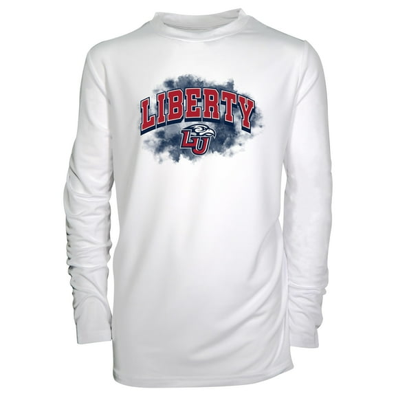 Youth Garb White Liberty Flames Jessie Long Sleeve Sunshirt