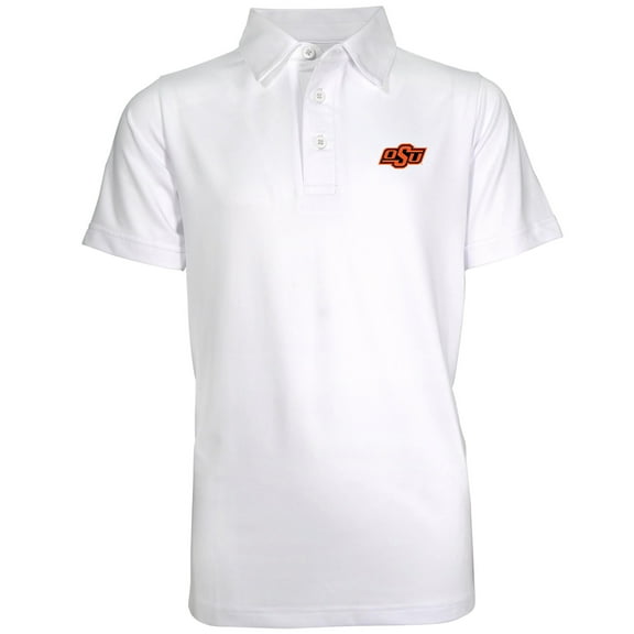 Youth Garb White Oklahoma State Cowboys Polo