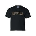 thumbnail image 1 of Youth Girls Georgia Football Georgia Leopard Print Short Sleeve T-shirt Graphic Tee-Black-xl, 1 of 4