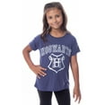 thumbnail image 1 of Youth Girls' Harry Potter Hogwarts Silver Foil Print T-Shirt-Small, 1 of 6