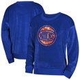 thumbnail image 1 of Youth Girls Outerstuff  Blue New York Knicks Step Back Sweatshirt, 1 of 3