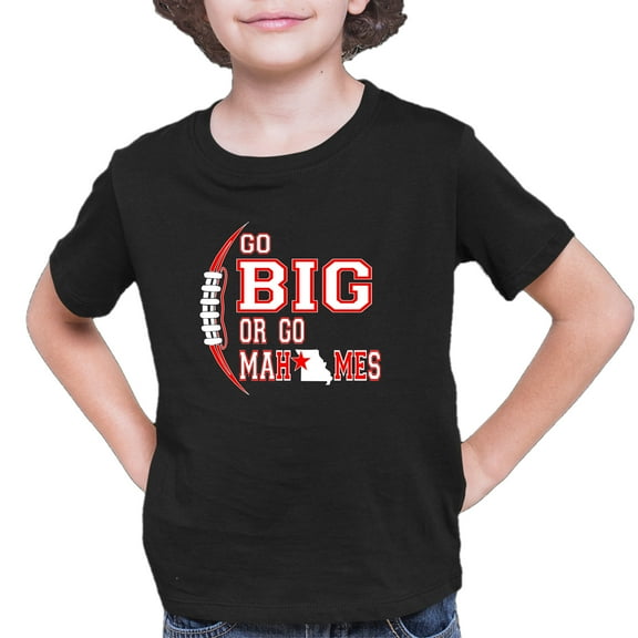 Youth Go Big Or Go Home City Of Kansas City Pride T-Shirt