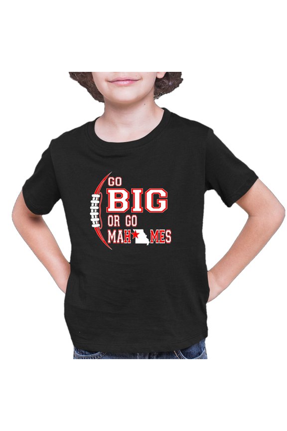 Youth Go Big Or Go Home City Of Kansas City Pride T-Shirt