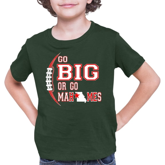 Youth Go Big Or Go Home City Of Kansas City Pride T-Shirt