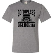 Youth Go Topless Get Dirty Off Roading T-Shirt