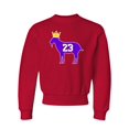 thumbnail image 1 of Youth Goat James G.O.A.T. King Crewneck Sweatshirt, 1 of 1