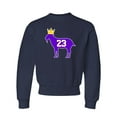 thumbnail image 1 of Youth Goat James G.O.A.T. King Crewneck Sweatshirt, 1 of 1