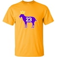 thumbnail image 1 of Youth Goat James G.O.A.T. King T-Shirt, 1 of 1