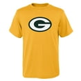 thumbnail image 1 of Youth Outerstuff Gold Green Bay Packers Primary Logo T-Shirt, 1 of 1