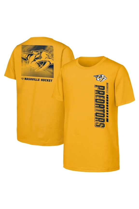 Youth  Gold Nashville Predators Atmosphere T-Shirt