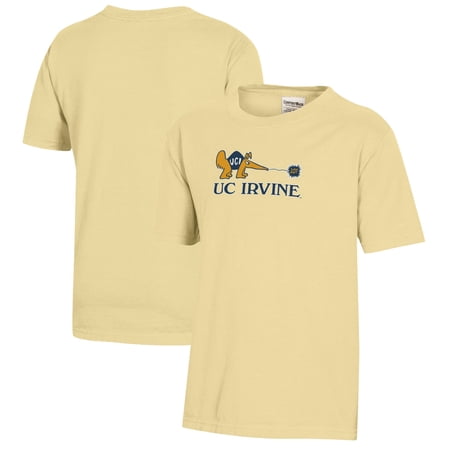 Youth Gold UC Irvine Anteaters Logo Comfort Wash T-Shirt