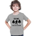 thumbnail image 1 of Youth Gone Squatchin' Gone Squatching Bigfoot Sasquatch T-Shirt, 1 of 1