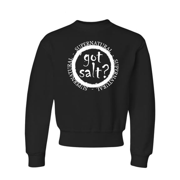 Youth Got Salt? Supernatural Crewneck Sweatshirt
