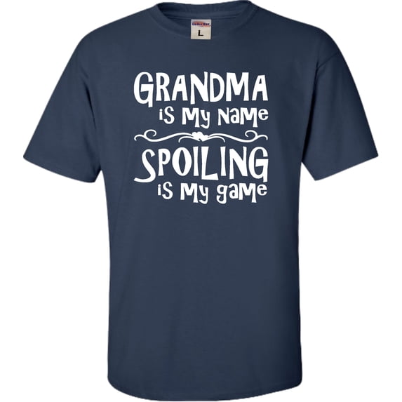 Youth Grandma Is My Name Spoiling Is My Game T-Shirt