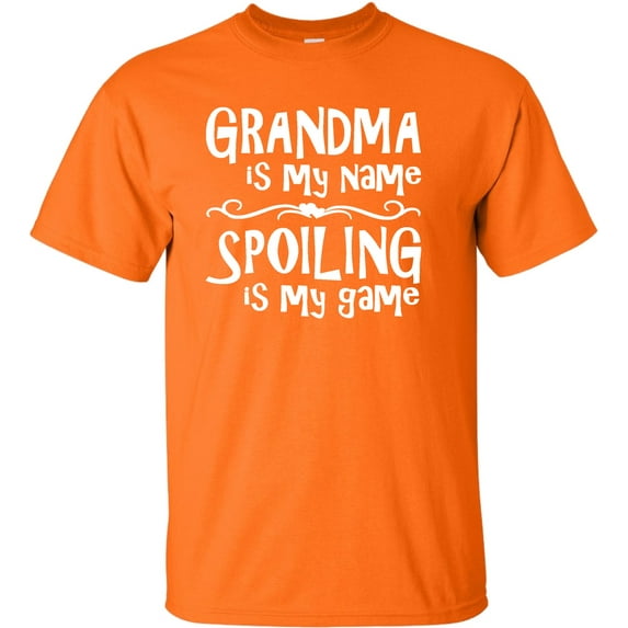 Youth Grandma Is My Name Spoiling Is My Game T-Shirt