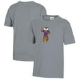 thumbnail image 1 of Youth  Gray LSU Tigers Logo Comfort Wash T-Shirt, 1 of 3