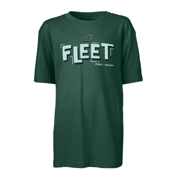 Youth Green Boston Fleet Graphic T-Shirt