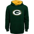 thumbnail image 1 of Youth Green Green Bay Packers Prime Pullover Hoodie, 1 of 2