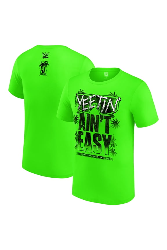 Youth Green Jey Uso Yeetin' Ain't Easy T-Shirt