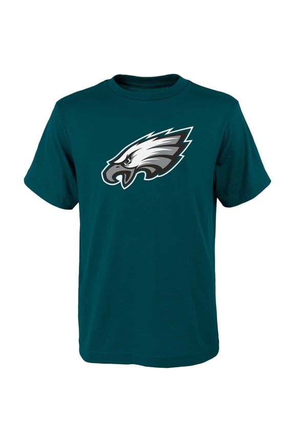 Youth Outerstuff Green Philadelphia Eagles Primary Logo T-Shirt