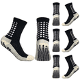thumbnail image 1 of Youth Grip Soccer Socks - Boys and Girls Athletic Sport Socks for Baseball Football Basketball Hockey Rugby 4 Pairs(Age:13-18Years), 1 of 1